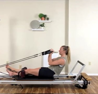 private pilates lessons available live or recorded