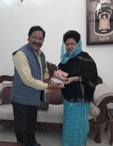 Hindi writer - Dr. Bechain Kandiyal