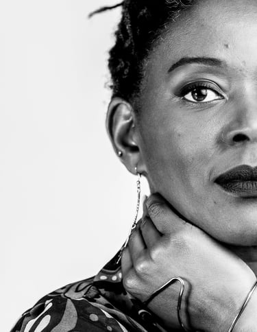 a beautiful black woman