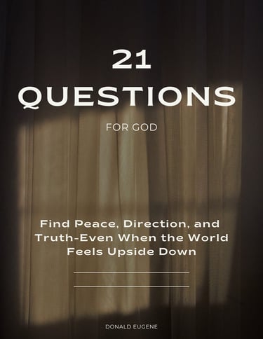 an ebook cover that explains how to find bible answers to peace and truth in the word