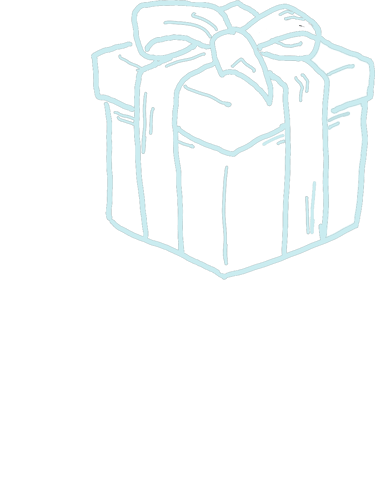 a drawing of a present