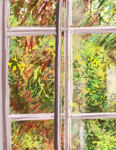 Digital drawing - Streaming in. RDS portfolio submission