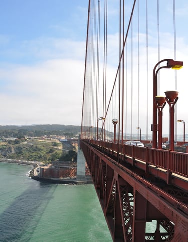 The Golden Gate Bridge, San Francisco, California