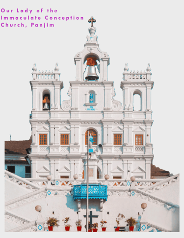 Our Lady of the Immaculate Conception Church, Panjim, Goa.