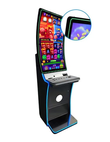 claratech's slot machine cabinet 