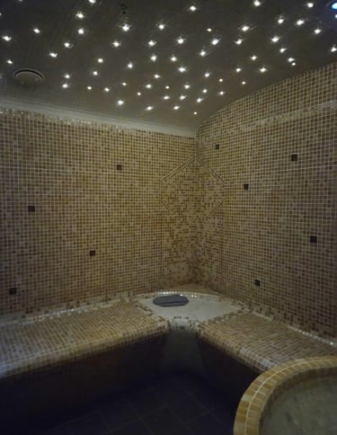 Salle chaude du Hammam