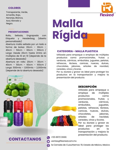 Utilizada para empaque o emplaye de múltiples productos 