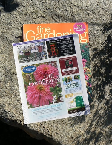 Botanical Tower - Fine Gardening Magazine Ad