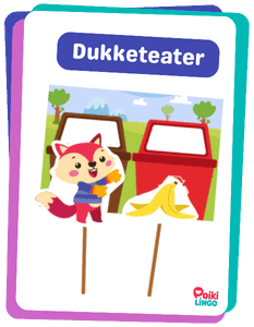 dukketeater på dansk børn udgaver til udprint