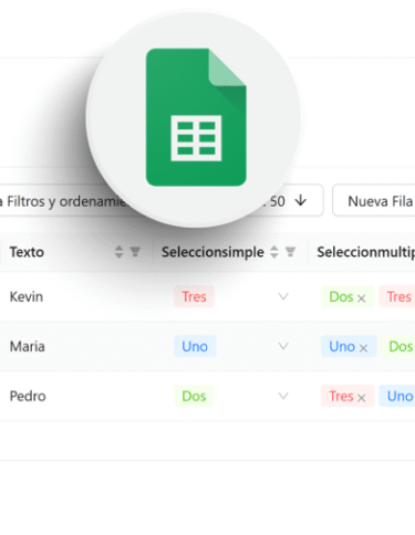 formularios con hojas de calculo en whatsapp