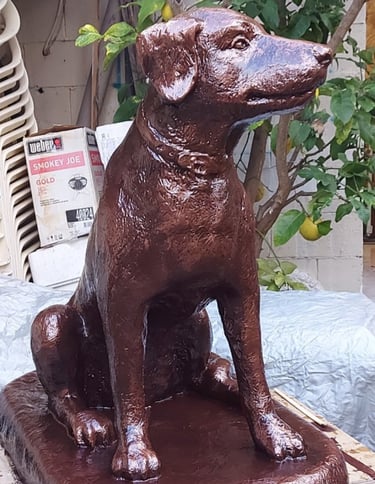 Army Service Dog. Nerang RSL, QLD. Vietnam War Memorial Garden