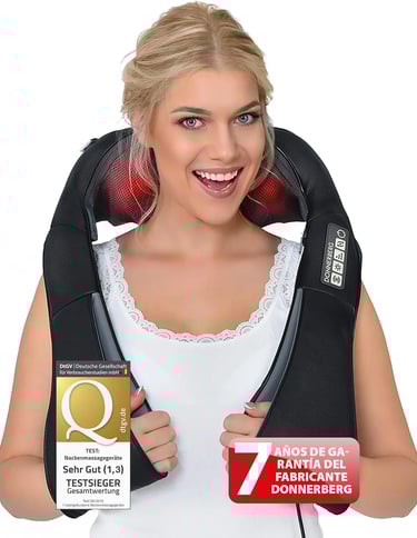 Donnerberg® Masajeador Cervical y Espalda Manual