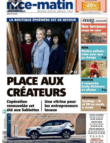 Nice matin Wilfrid Bricourt