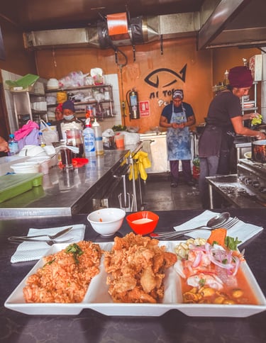 Al Toke Pez in Lima, Peru