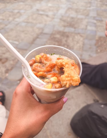 Leche de Tigre in Cajamarca, Peru