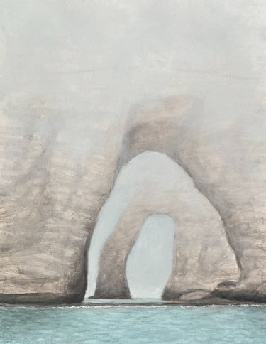 Tableau à l'huile - Arches III