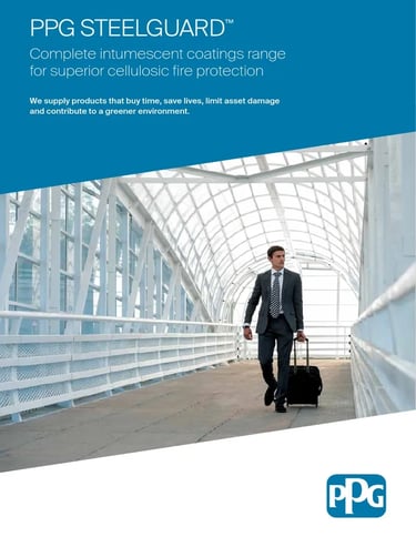 Intumescent paint for steel from PPG