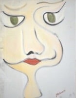 Lucy 50.8 x 40.64 cm.  Oil on canvas 