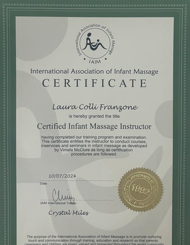 Official Laura's IAIM certificate