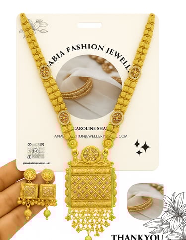 Explore Anabia Fashion's curated collection of affordable fashion jewellery and elegant accessories.