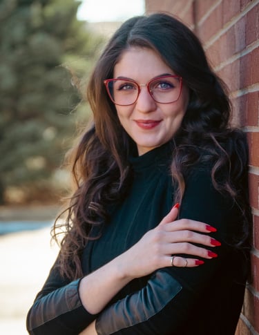 Portrait of Brenna Melia, Edge Optics Fort Collins 