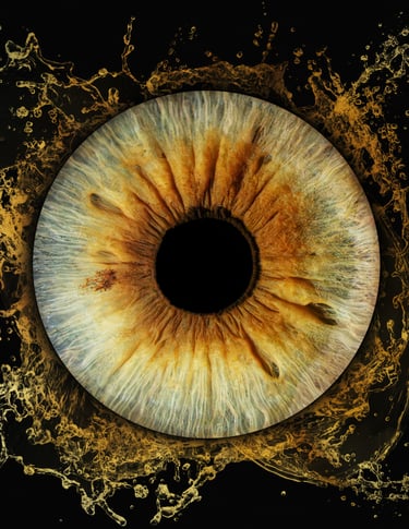 Iris Photography, close up image of iris