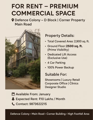 commercial space for rent