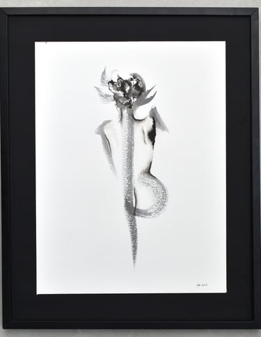 ombre dessin à l'encre artdrawing sète