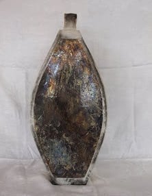 Artiste Jaï - Vase Raku - Pièce unique 