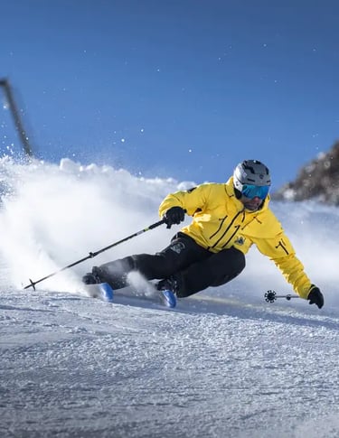 Ski carving turn, Xaver Kröll, Skiguru-Zillertal