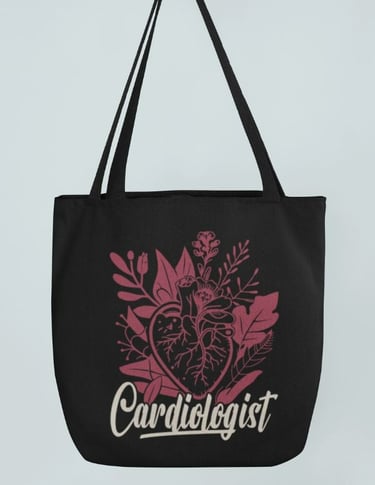 Cardiologist Tote Bag