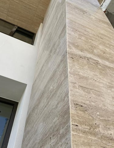 Trawertyn na elewacje Classico jasny kamień naturalny włoski