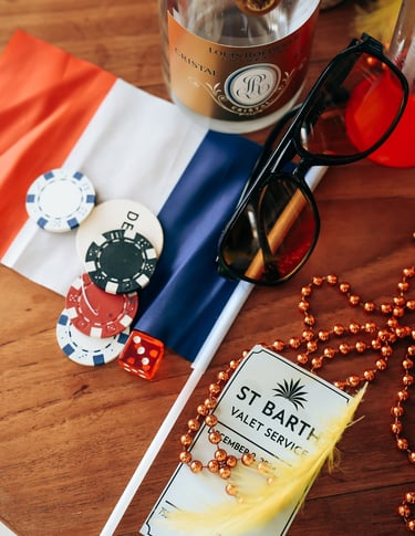 escape game st barth - cristal roederer champagne - casino - poker party