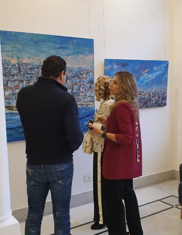 Jessy Tabet Exhibition at Rebirth Beirut Gallery