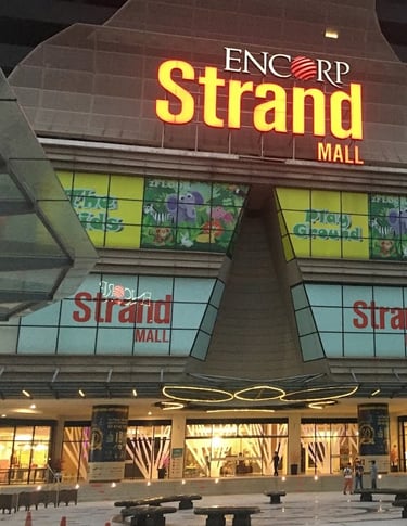 the strand