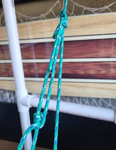 tautline hitch finishing a trucker's hitch