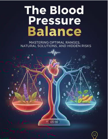 The Blood Pressure Balance - Mastering Optimal Ranges, Natural Solutions, and Hidden Risks