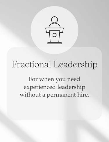 Fractional Leadership