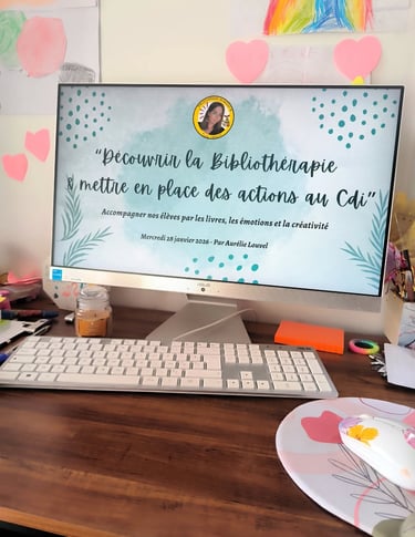 bibliothérapie CDI professeurs documentalistes