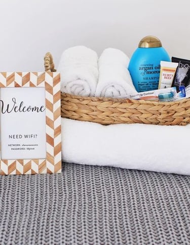 Welcome пакет за гости в Airbnb апартамент