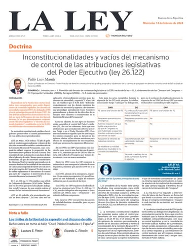 Publicar en diario La Ley y Boletín