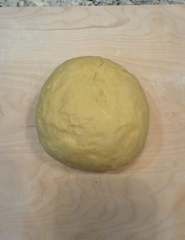 fresh handmade pasta dough