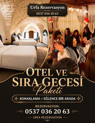 Urfa Rezervasyon | 0537 036 20 63