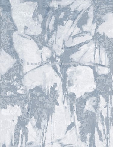 Handmade carpet with Abstract patterns - himalayacarpetnepal.com
