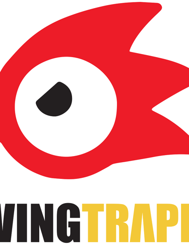 a red bird with a red bird on it's side