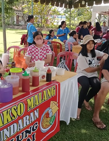 WKRI Tuka ikut serta hadir menawar menu-menu kepada para pemancing