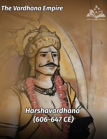 Harshavardhana (606-647 CE) - The Vardhana Empire
