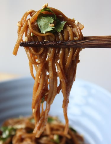 bite of quickie lunch soba noodles