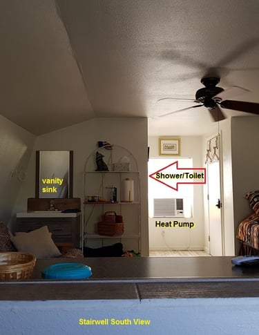 Windy Mane Ranch Bunkhouse studio living area