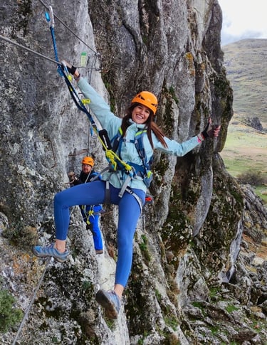 Vía ferrata de Loja guiada por Guadalterra Aventura